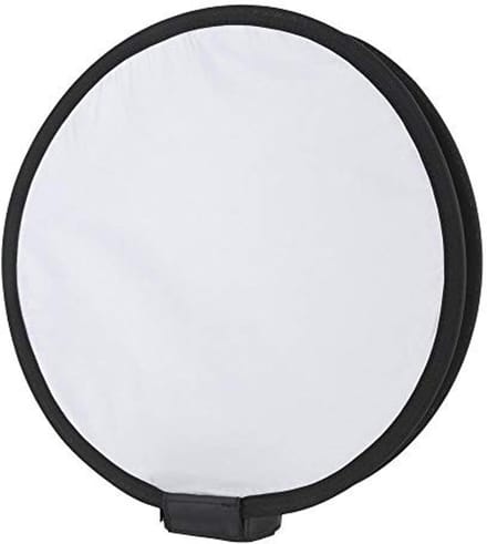Dailygoods- Softbox-diffuser 40 cm - Ronde Opvouwbare Diffuser - Draagbaar - Nylon - Inclusief Opbergtas - Lichtgewicht 130 g - Lichtdiffuser