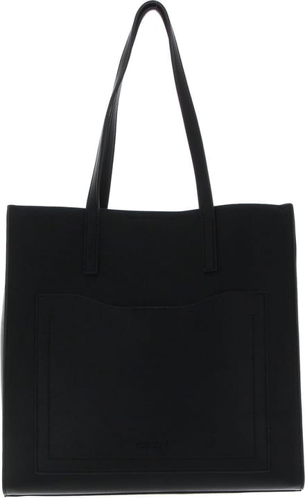 SEIDENFELT MANUFAKTUR Schoudertas Halsa Shopper Black Zwart