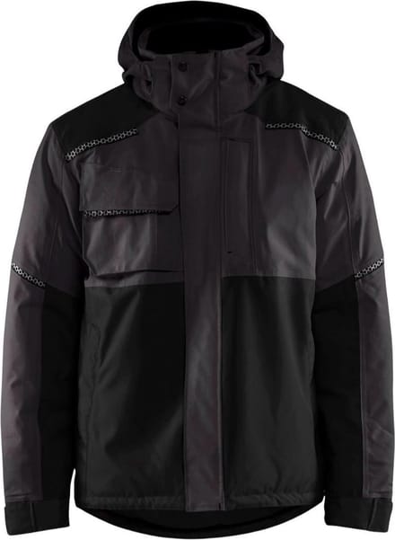 Blaklader 4881 Winter Werkjas Donkergrijs/Zwart