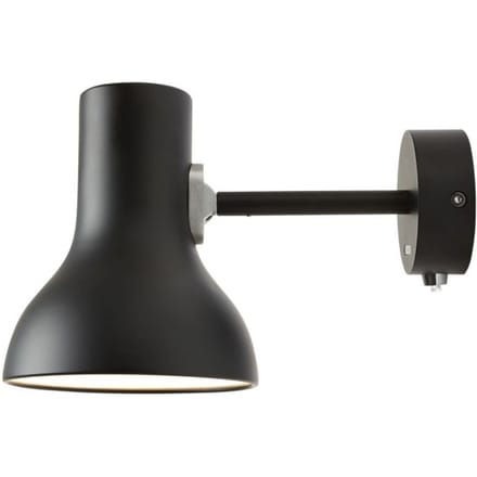 Anglepoise - Type 75™ Mini Wandlamp - zonder kabel - jet zwart