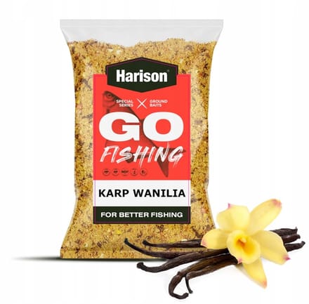 Karpervoer Vanille 1 kg – Groundbait – Method Feeder & Feeder – Harison