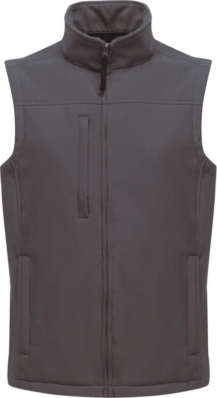Vest Heren Outdoor Zip Front High Collar