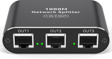 Lexium Netwerk Splitter - Netwerk Switch - Netwerkswitch - Internet Splitter - Ethernet Splitter