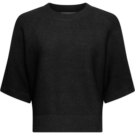 MSCH Copenhagen Mschthamira 2/4 Pullover Tops & T-shirts Dames - Shirt - Zwart - Maat S/M