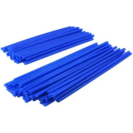 Motorfiets spaak covers kit voor + achter Voca Racing Spokes