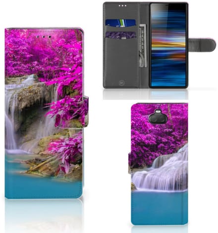 Sony Xperia 10 Flip Cover Waterval