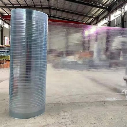 Serre dakpaneel - Polycarbonaat platen - Tuin overkapping - Hoge lichtdoorlatendheid - 12 x 1 m - Transparant