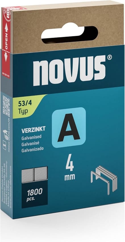Fijndraadklemmen - Nietjes - Stoffen Bevestigen - Roestwerend - 4 mm - Grijs