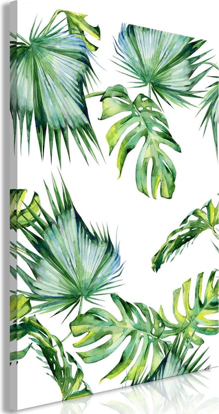 Schilderijen Op Canvas - Schilderij - Jungle Climate (1 Part) Vertical 40x60 - Artgeist Schilderij