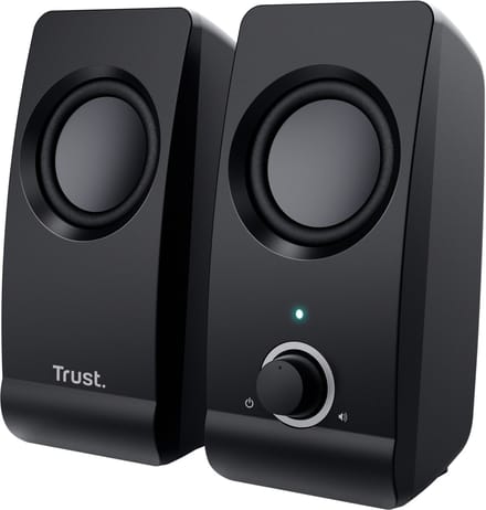 Trust Remo 2.0 - Speakerset - 2.0 Stereo - 16W Piekvermogen - USB-gevoed - Zwart