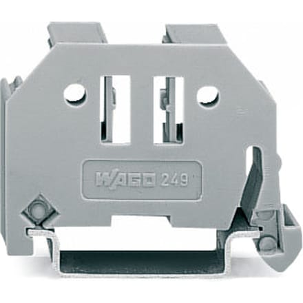 Wago 249-117 Din Rail Aanslag 10mm Grijs - 249-117 [10 Stuks]