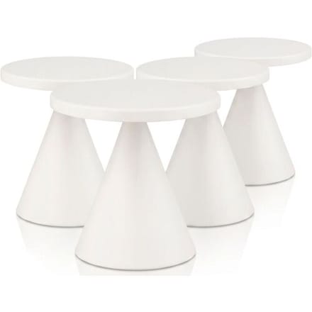 GGM Gastro (4 Stück) Tischleuchte - CONE MINI - Ø 130mm - Whisper White