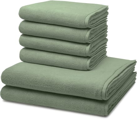Ross Sonstiges 4 X handdoek 2 X douchehanddoek - in set 6 pack Sensual Skin