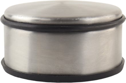 NORDIX Premium Deurstopper - Deurstoppers voor Binnen - Deurstop - Deurbuffer - 11x6cm - RVS - ACERO