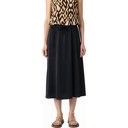 Satinrok dames COMMA Midi
