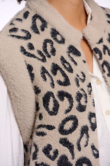 Rino & Pelle Jassen - Elona waistcoat - Panterprint