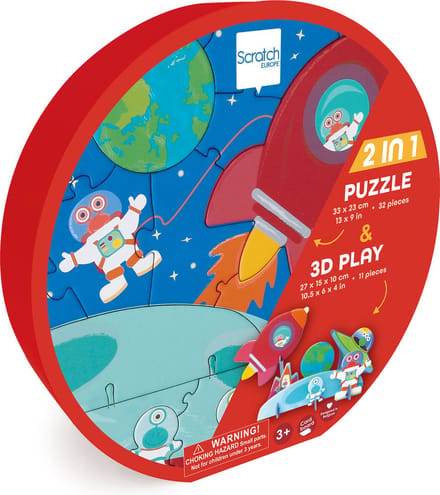 Play Puzzle 3D - Space