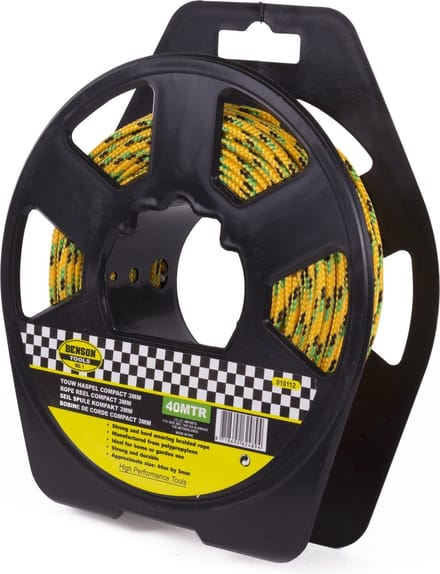 Benson Nylon Koord - Touw 3 mm x 40 meter - op Haspel