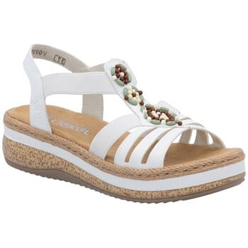 Sandalen met sleehak Rieker V092080