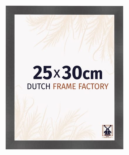 Fotolijst 25x30 cm - MDF - Zwart Mat - Praag
