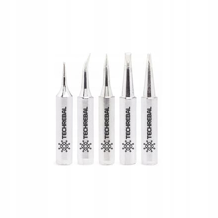 Techrebal HQ Serie - Solderen Tips Set - 5 stuks - Aluminium