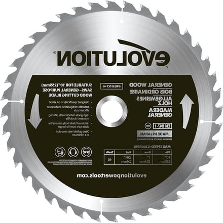 FW255TCT-40 zaagblad carbide uiteinde fijn hout 255 mm - Power Tools