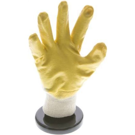 Beschermende Handschoenen Gebreide Nitril Coating Oliebestendig Maat 8 [10 stuks]
