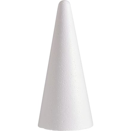 Piepschuim kegel 20 cm