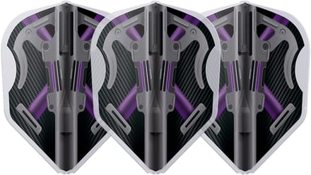 L-Style EZ L3 Mike Valentin Clear White V3 - Dart Flights