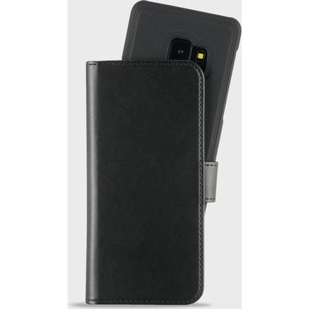 Wallet Case Magnet Black Galaxy S9
