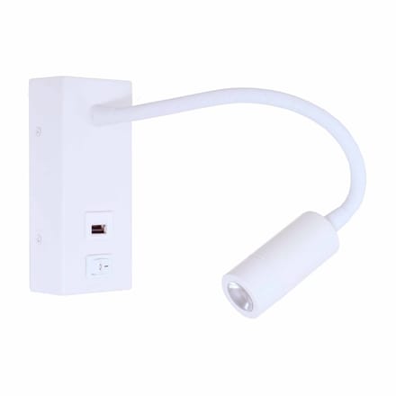 Artdelight Wandlamp Easy LED Wit