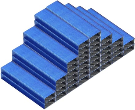 Nietjes Kantoor - Standaard Nietjes - Documenten Binden - 20 Vel Capaciteit - 26/6 Lengte - Blauw