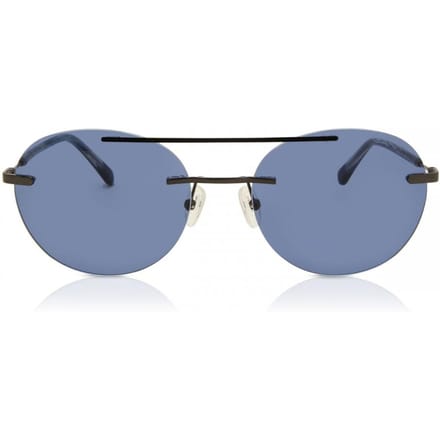 Gant Ga7184 08v Heren Zonnebril Gunmetal Grey/58 white
