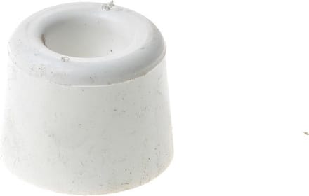 Deurbuffer wit      25mm