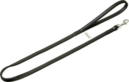 Karlie Vintage - Hondenriem - Leer - Zwart - 100 x 2,2 cm