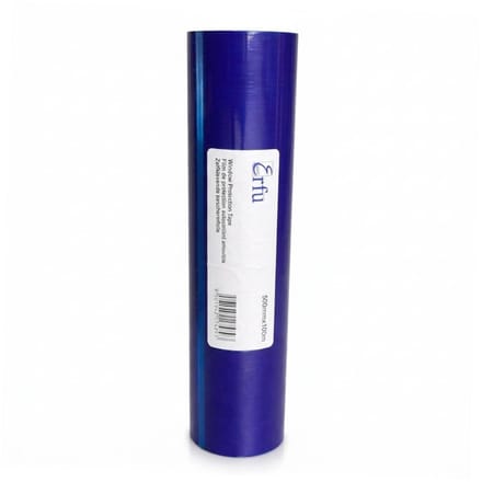 ERFU Zelfklevende Beschermfolie 500mm - 100 meter Blauw