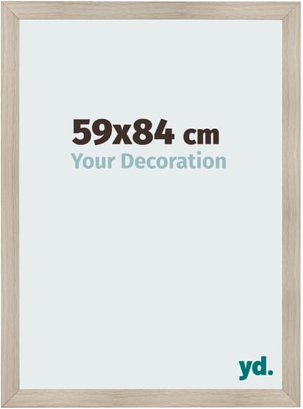 Your Decoration - Fotolijst 59x84 cm - MDF - Eiken Licht - Pisa