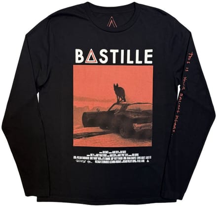 Bastille - All This Bad Blood Longsleeve shirt - S - Zwart