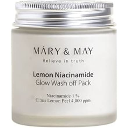 Mary&May - Pack de masques lavables au niacinamide et au citron beige
