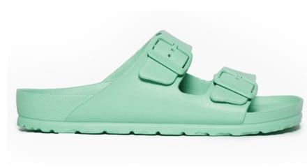 Plakton Dames Slipper Wanda Mint | Groen | Maat: 38