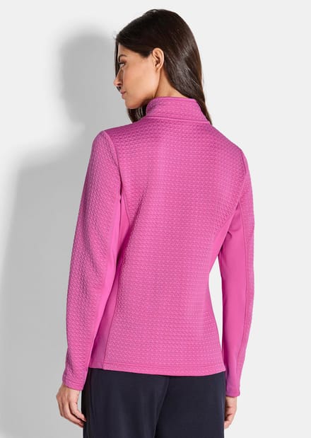 Sportief jack in getailleerd model - pink - Gr. 38 van Goldner Fashion