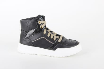 Twins 322701-689W5 meisjes veterboots maat 32 zwart