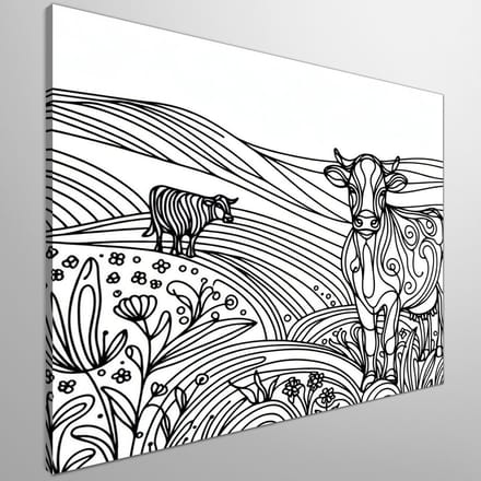 Kunstprint | Wanddecoratie | Canvas | 100 × 100 cm