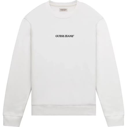 Guess Jeans Gj Cn Slim Logo Emb Sweatshirt Wit 2XL Man