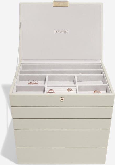 STACKERS OATMEAL - Sieradendoos - Juwelendoos - Sieradenhouder - Sieraden Organizer