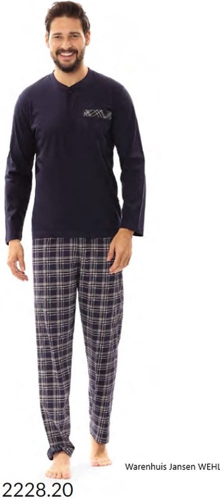 Heren Pyjama 'Glasgow'