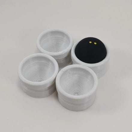 Demper Voeten - Apparaatvoetjes - Apparatuur Stabiliseren - Trillingen Verminderen - 4 Stuks - Wit
