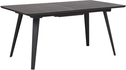 IRVINGTON - Eettafel - Zwart - 90 x 160/200 cm - MDF