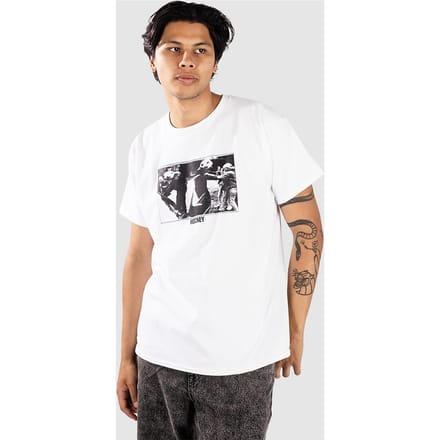 Hockey Skateboards Liga T-Shirt wit