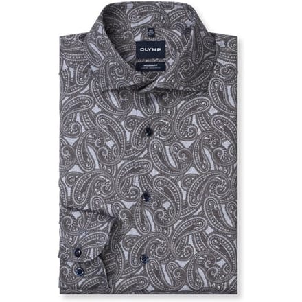 OLYMP Luxor Overhemd, Modern Fit, Royal Kent, Marineblauw